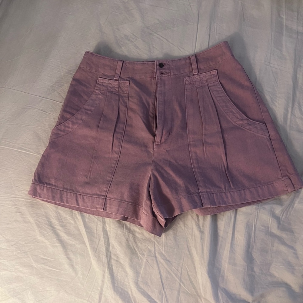 High rise Jean shorts